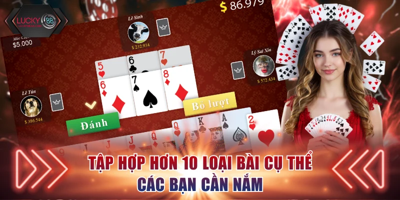 Tập hợp hơn 10 loại bài cụ thể các bạn cần nắm